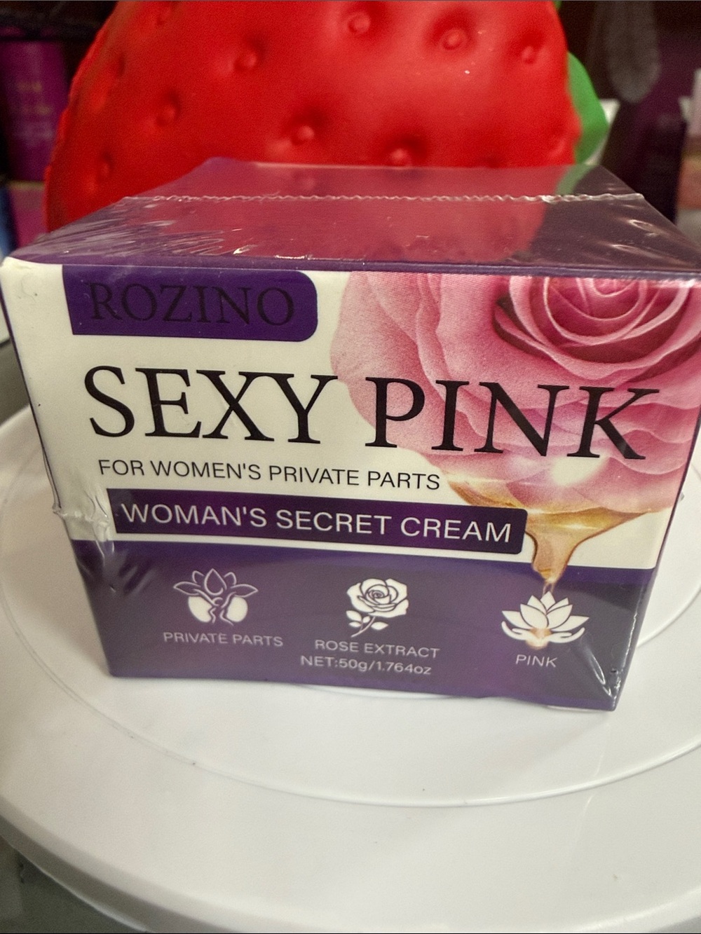 Sexy Pink Women's secret cream
